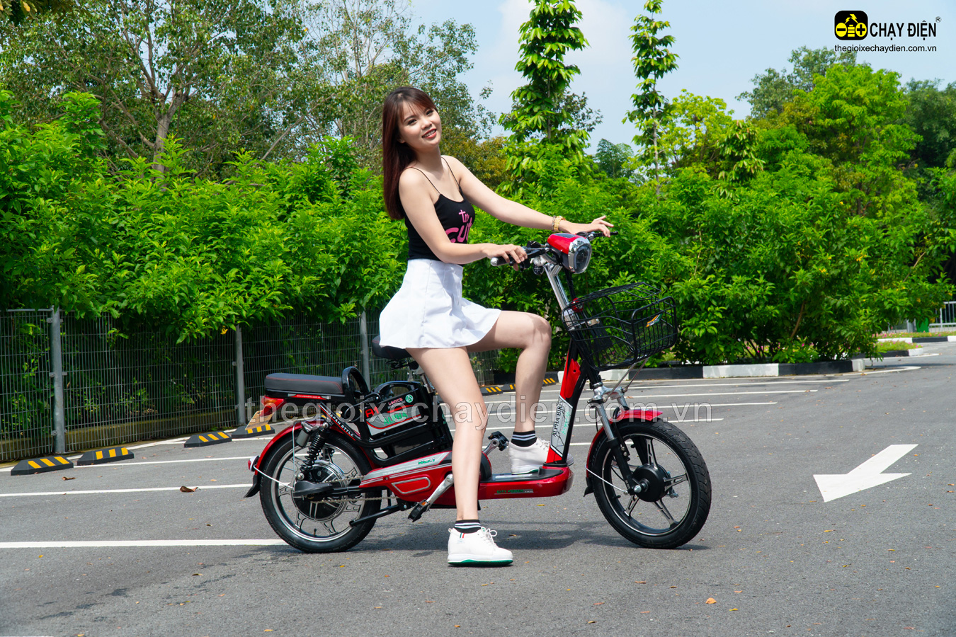 Xe đạp điện Alpha A1 có thiết kế bắt mắt, hợp thời trang Xe đạp điện Alpha A1 có thiết kế bắt mắt, hợp thời trang