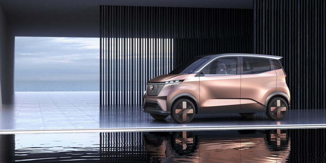 Chiếc xe điện đô thị mới Nissan IMk