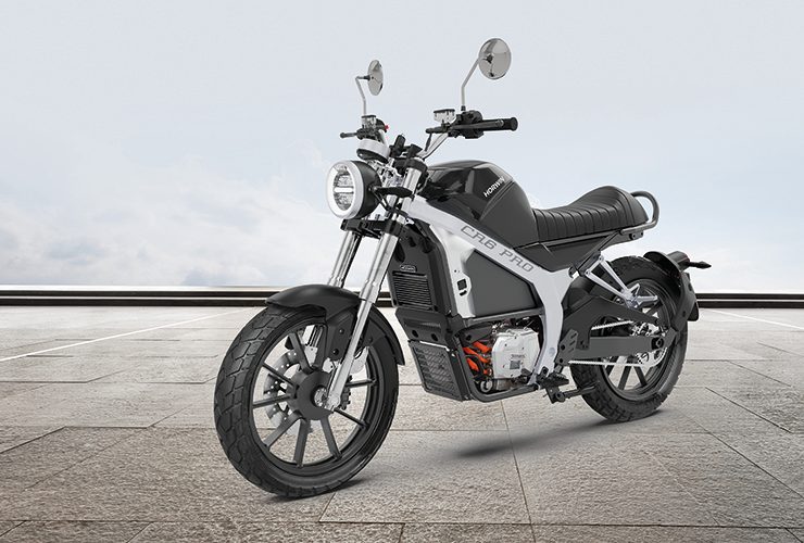 Một trong những chiếc xe máy điện của Horwin