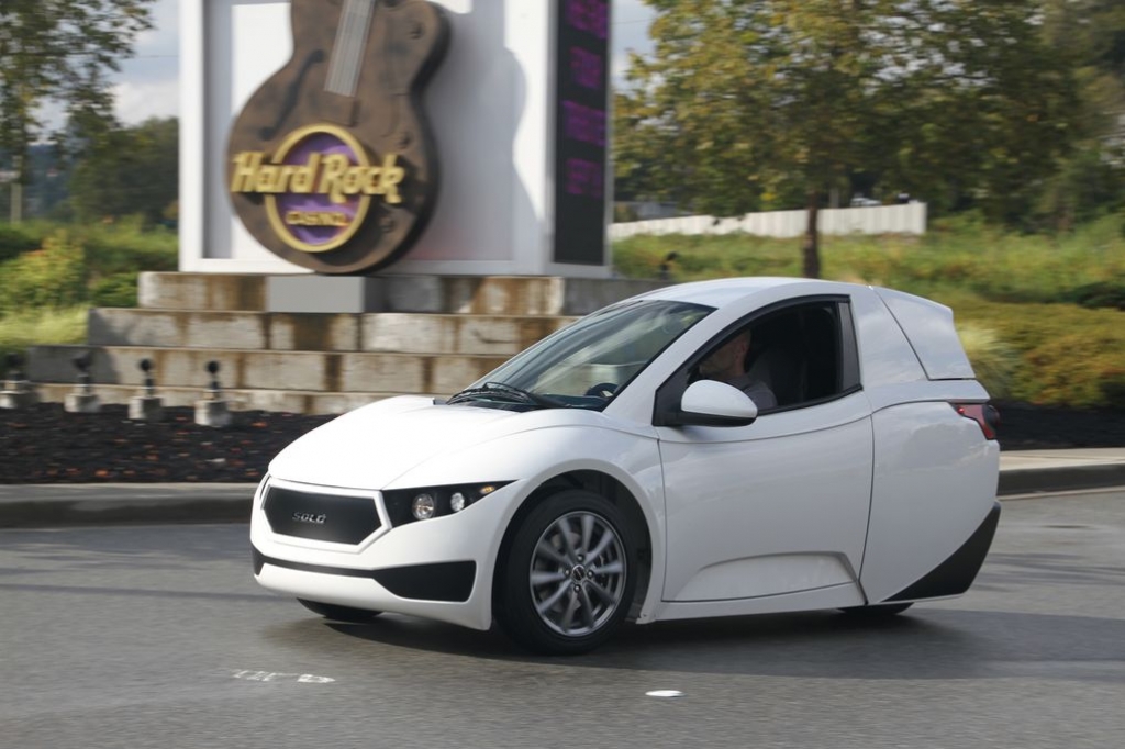 Xe điện 3 bánh Solo EV nhỏ gọn, ấn tượng Xe điện 3 bánh Solo EV nhỏ gọn, ấn tượng