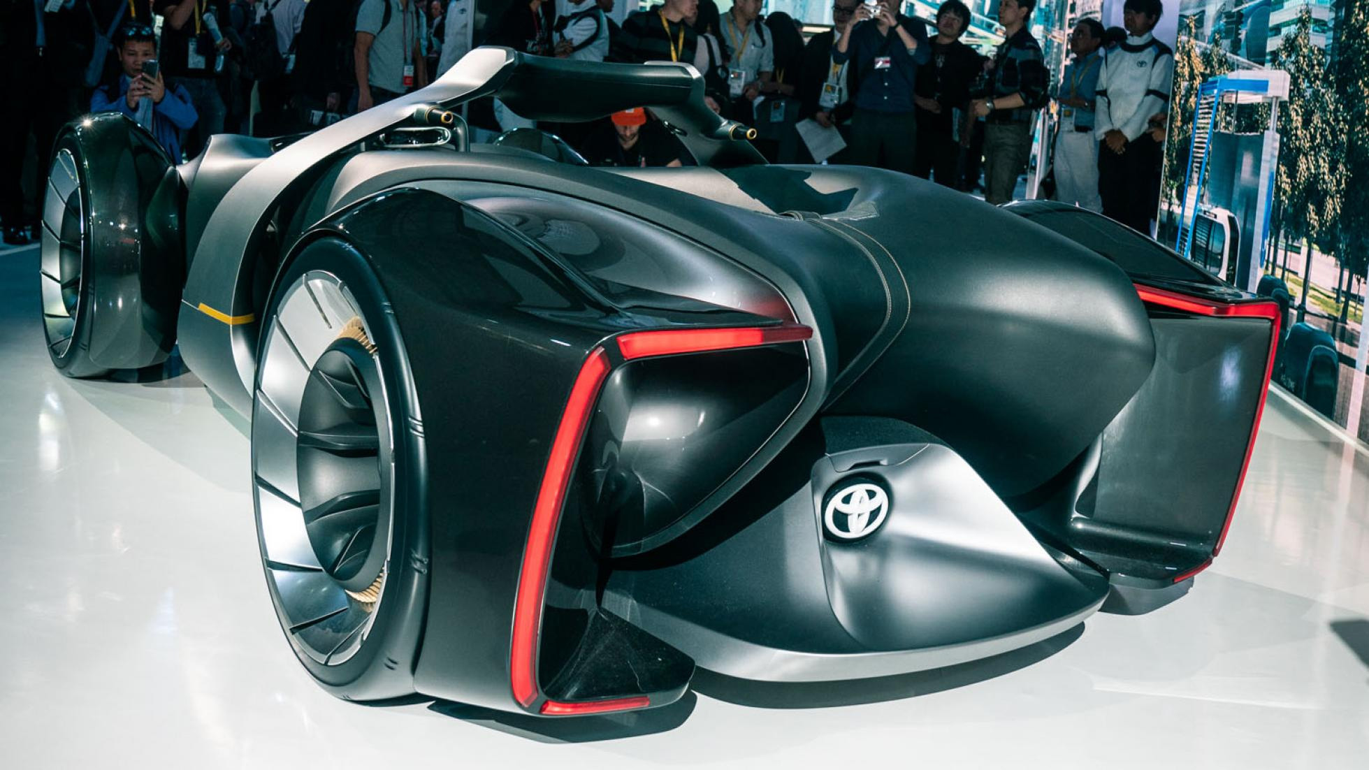 Chiếc xe được trưng bày trong triển lãm Tokyo Motor Show Chiếc xe được trưng bày trong triển lãm Tokyo Motor Show