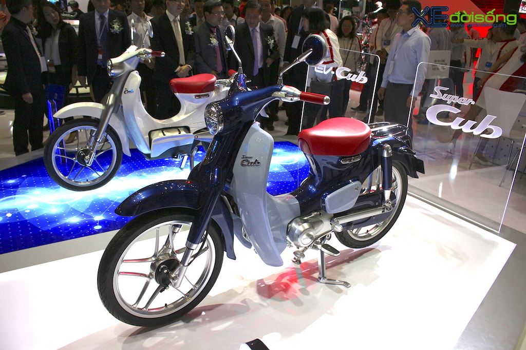 Honda Benly Electric có hình dáng tương tự với Honda Super Cub Honda Benly Electric có hình dáng tương tự với Honda Super Cub