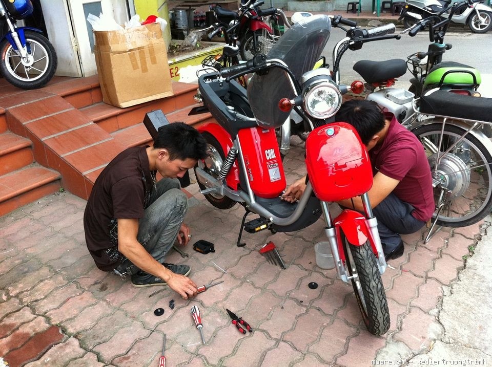 Xử lý xe đạp điện ngập nước Xử lý xe đạp điện ngập nước