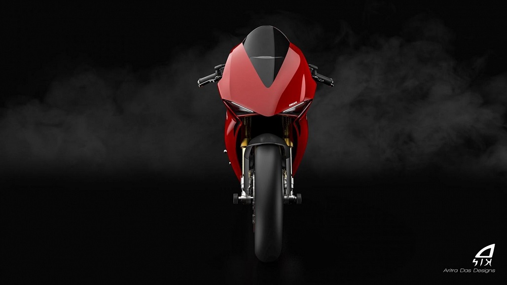 Thiết kế mui siêu mô tô Ducati điện