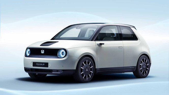 Thiết kế cổ điển pha nét hiện đại của Honda E Prototype Thiết kế cổ điển pha nét hiện đại của Honda E Prototype