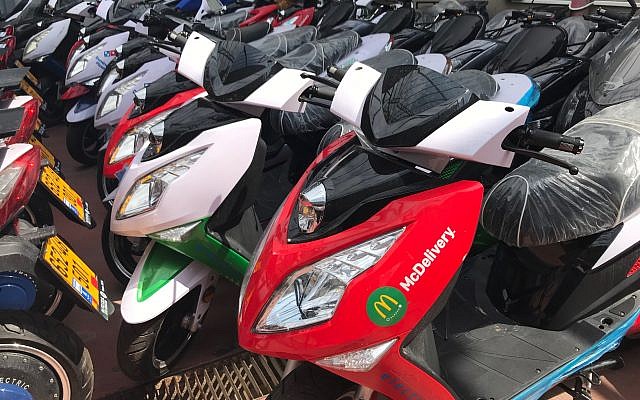 Các công ty cung cấp thực phẩm ở Israel đang sử dụng xe máy điện của Blitz Motors Các công ty cung cấp thực phẩm ở Israel đang sử dụng xe máy điện của Blitz Motors