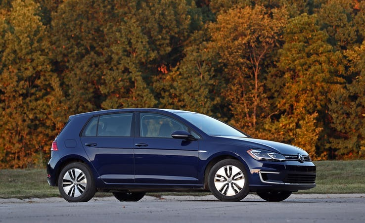 Chiếc xe điện Volkswagon e-Golf Chiếc xe điện Volkswagon e-Golf