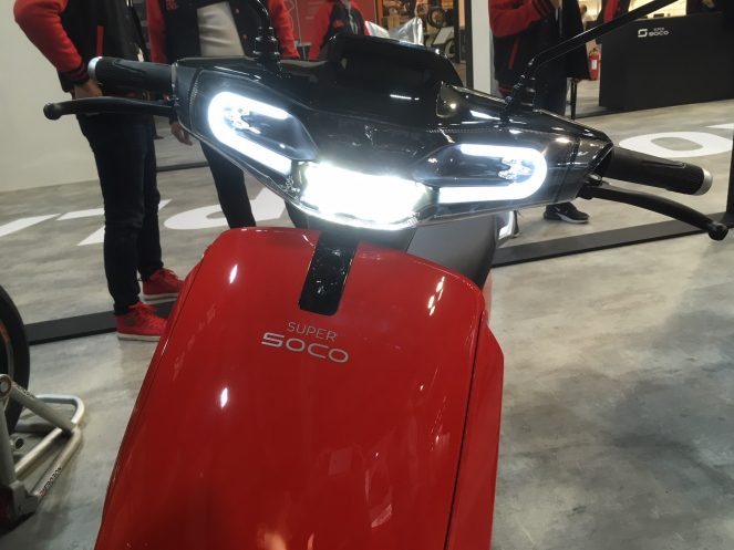 Xe Super SOCO có công ty mẹ là Vmoto