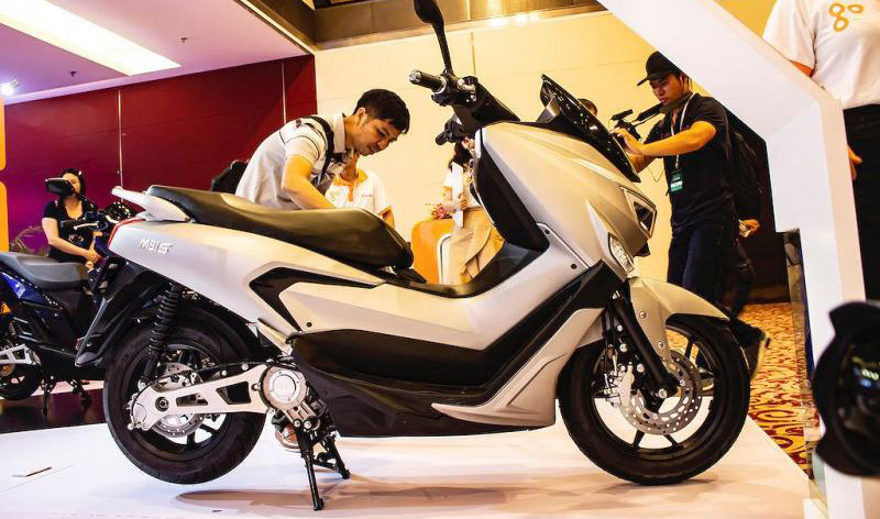 Mẫu xe điện MBI S rất được quan tâm tại triển lãm Mẫu xe điện MBI S rất được quan tâm tại triển lãm