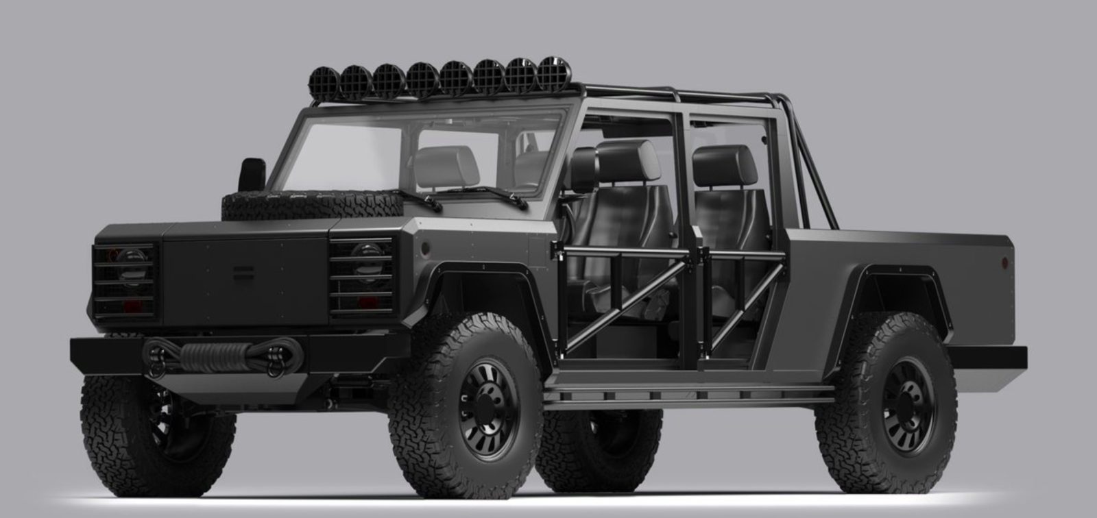 Chiếc xe bán tải điện của Bollinger Motors