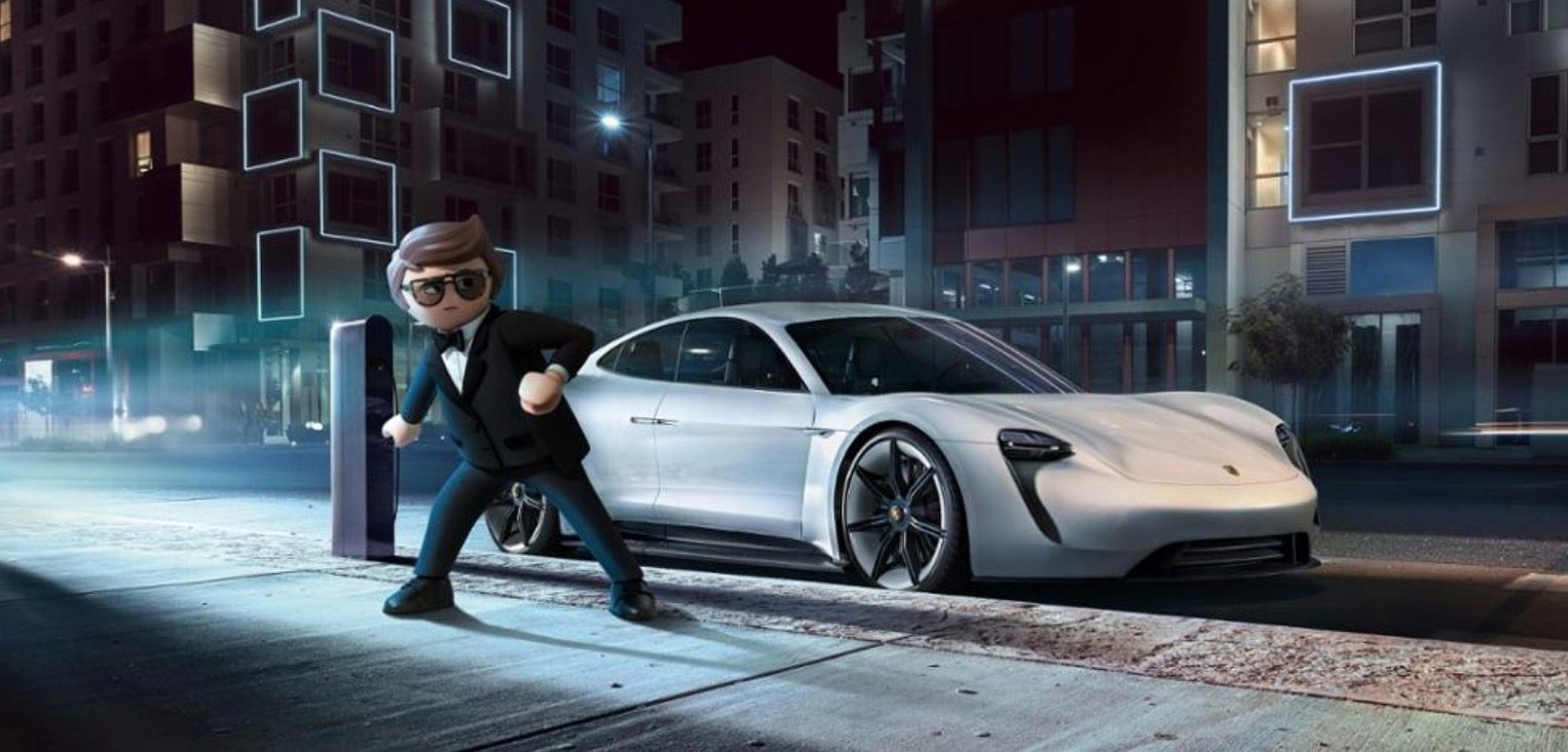 Chiếc xe điện Taycan của Porsche trong phim Chiếc xe điện Taycan của Porsche trong phim