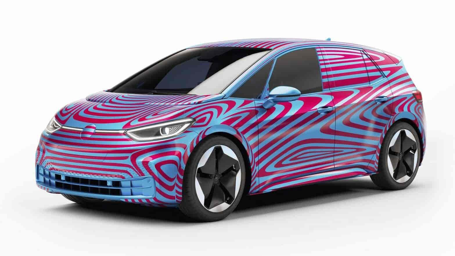 Hình ảnh chiếc xe Volkswagen ID.3 mới được tiết lộ không lâu Hình ảnh chiếc xe Volkswagen ID.3 mới được tiết lộ không lâu