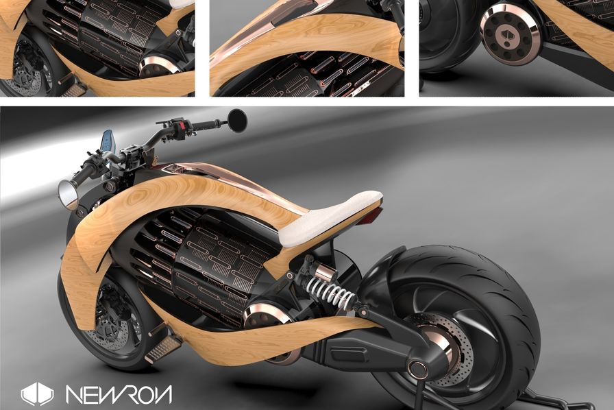 Thiết kế độc đáo của Newron EV-1 Thiết kế độc đáo của Newron EV-1