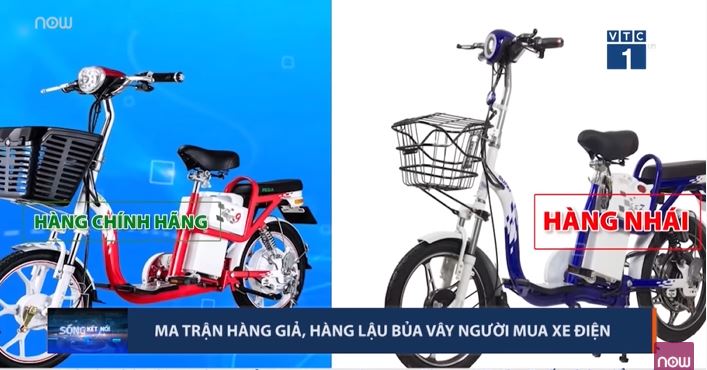 Ma trận hàng giả, hàng lậu bủa vây người mua xe điện