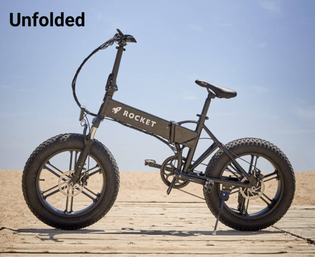 Xe điện Rocket eBike được trang bị công nghệ sạc nhanh xịn sò