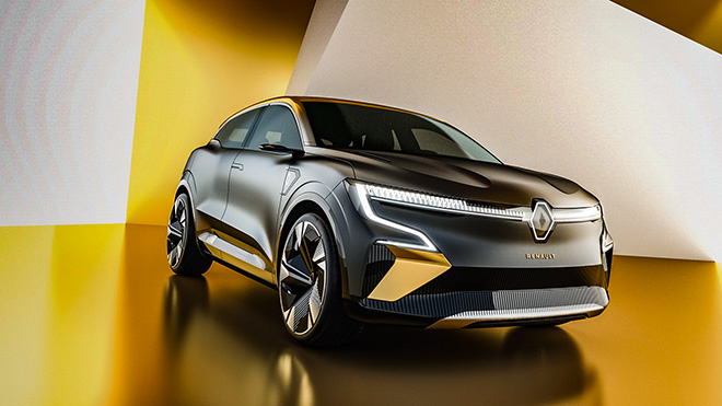 Renault Megane eVision sẽ ra mắt tại châu Âu vào cuối năm 2021