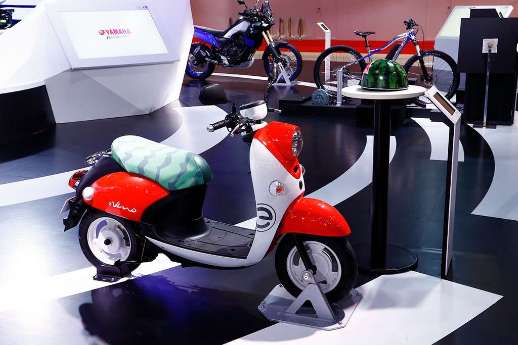 Yamaha vừa giới thiệu phiên bản xe điện e-Vino mới tại thị trường Nhật Bản