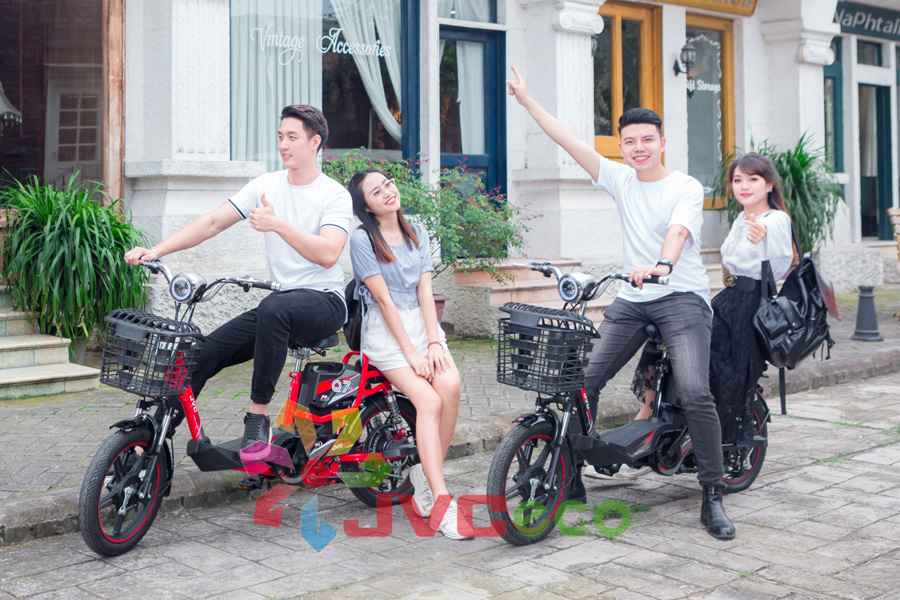 Xe đạp điện JVC Q7- chọn lựa phù hợp cho nhiều lứa tuổi