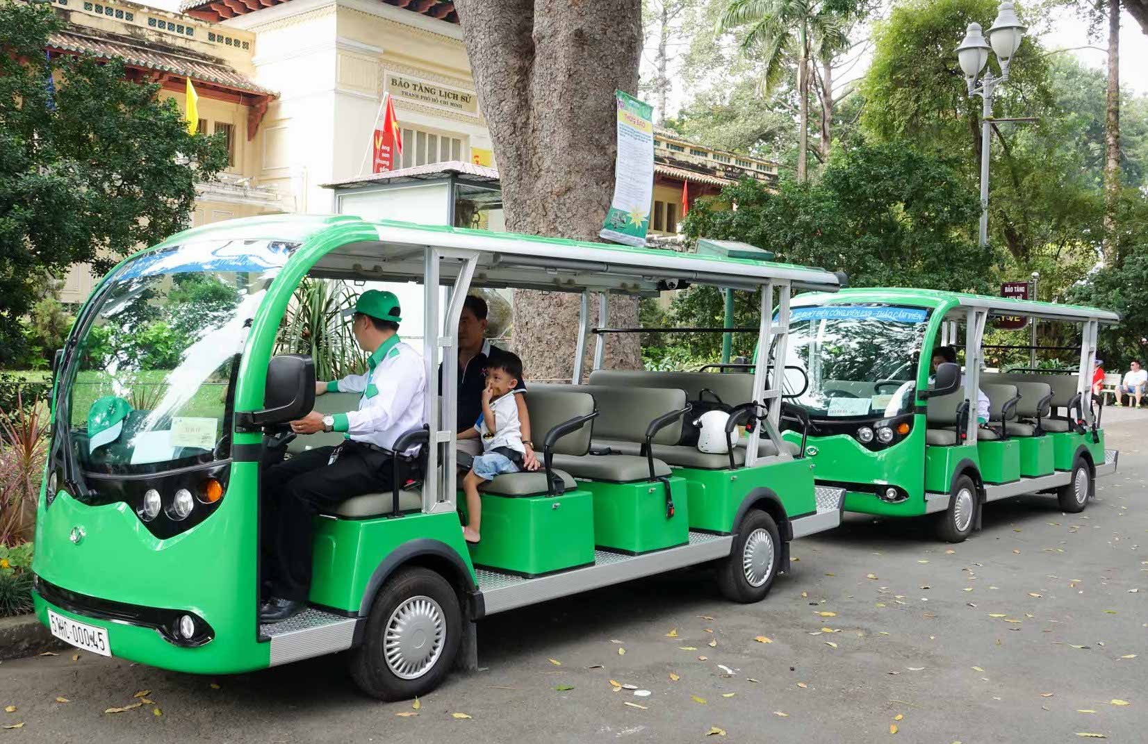Xe bus điện hoạt động tại TpHCM từ dầu năm 2017
