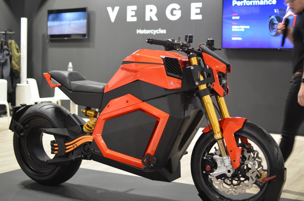 Xe máy điện không trục Verge