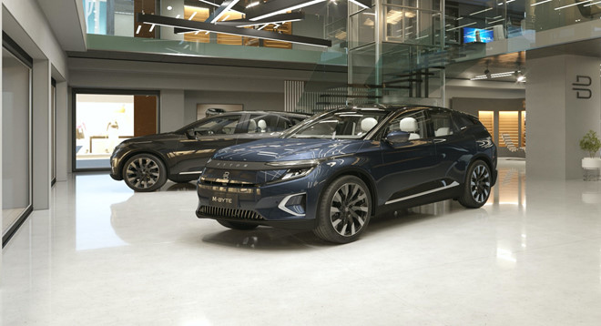 Byton M-Byte có thiết kế bắt mắt không thua kém Tesla Model X