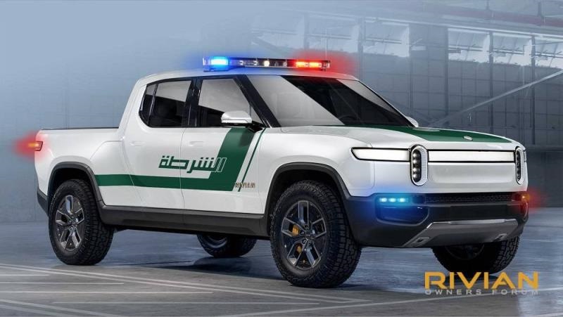 R1S sắp được cảnh sát Dubai dùng làm xe tuần tra