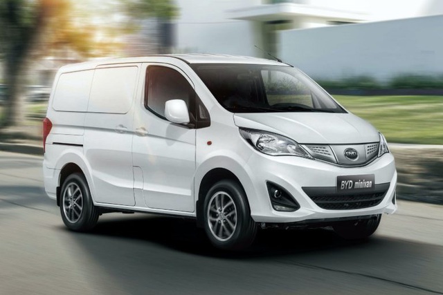 Mẫu xe van chạy điện của BYD