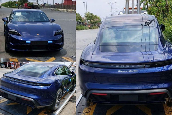 Xe điện Porsche Taycan Turbo về Việt Nam với giá gần 6 tỷ đồng