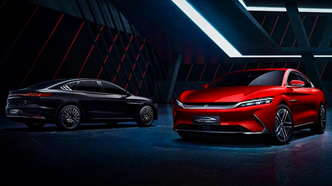 BYD Han EV có giá bán dự kiến từ 1,135 - 1,387 tỷ đồng