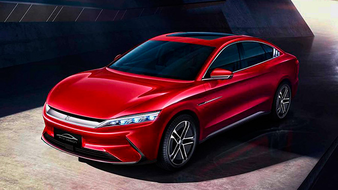 BYD sẽ ra mắt xe điện Han EV ở thị trường châu Âu