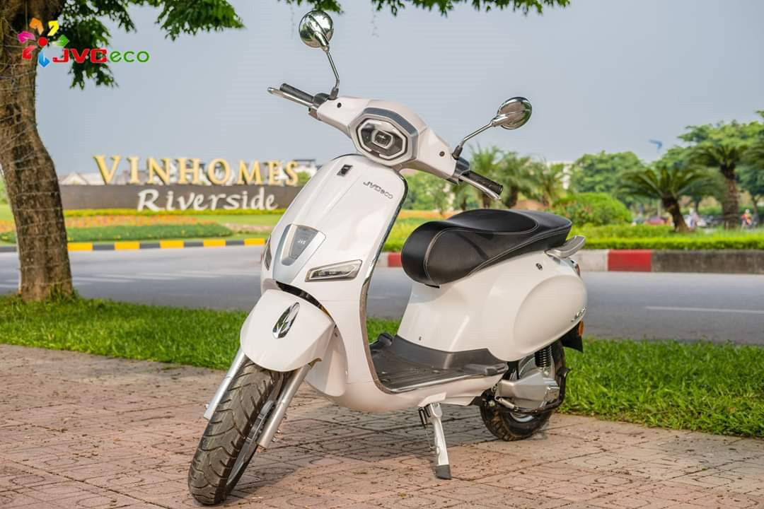 Những điểm nhấn ấn tượng của xe máy điện JVC Vespa Platinum