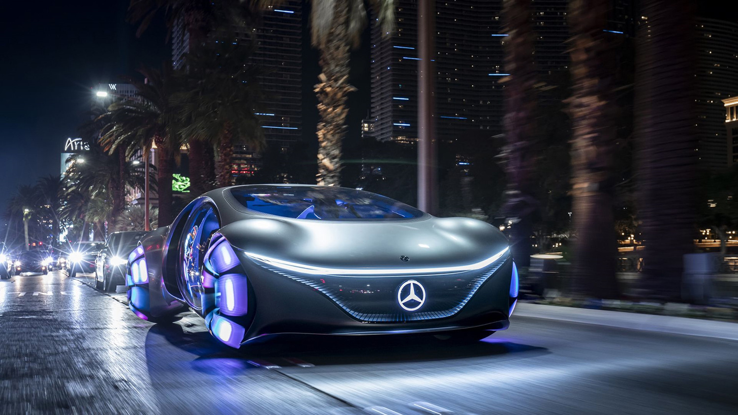 Xe điện Mercedes-Benz Vision AVTR