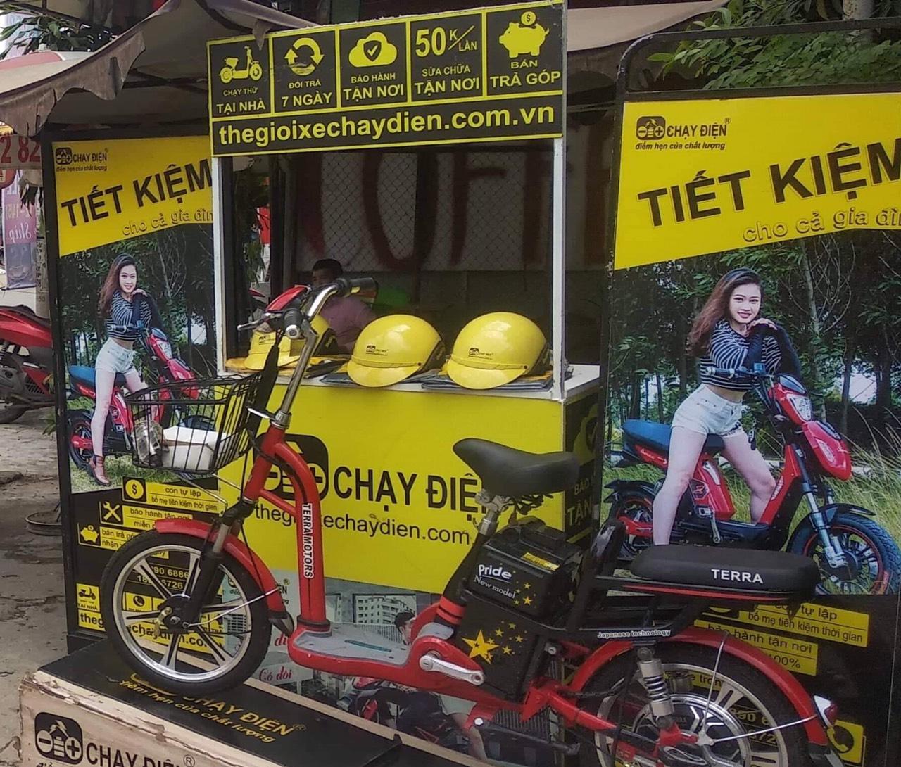 Thế Giới Xe Chạy Điện bán xe điện tại trường học