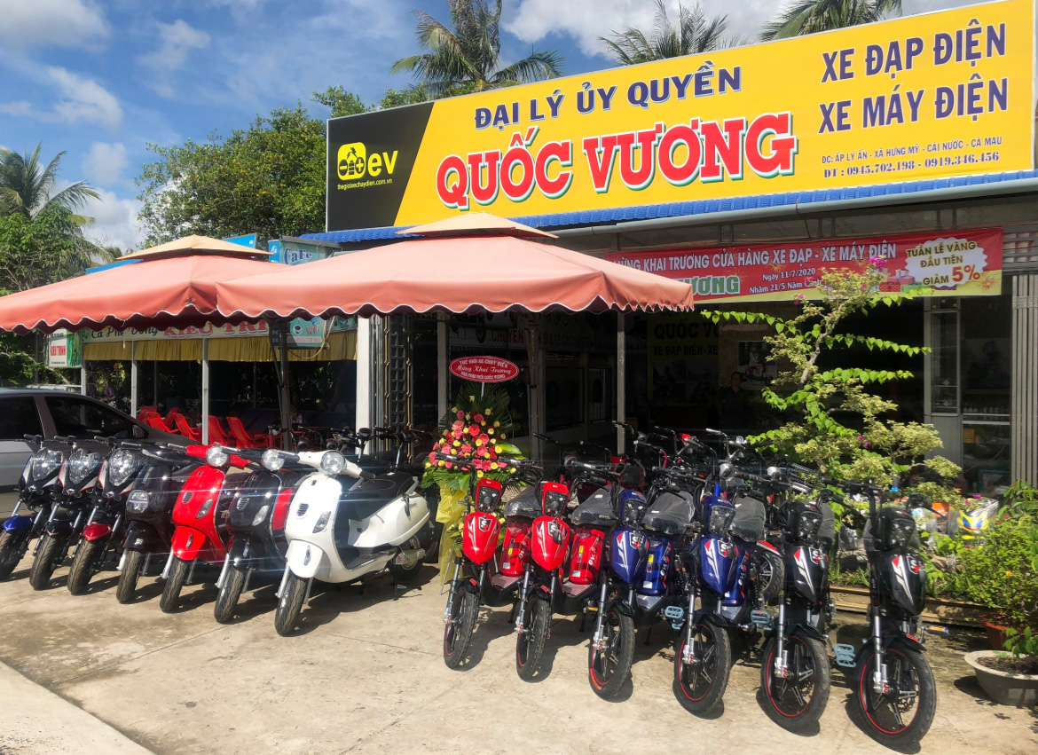 Giảm 5% trong tuần lễ vàng đầu tiên khi mua xe điện tại Quốc Vương