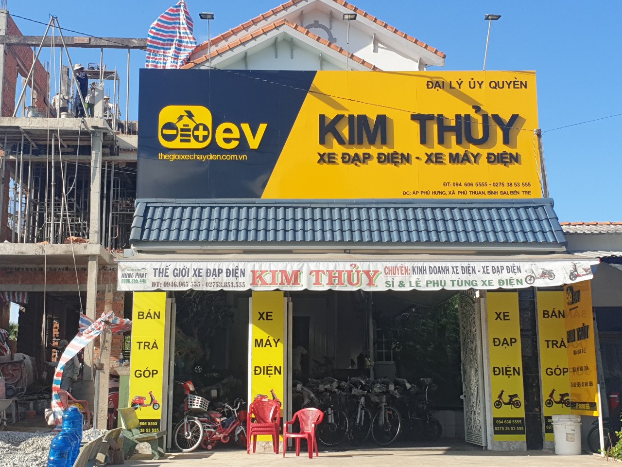 Đại lý ủy quyền Kim Thủy tại Ấp Phú Hưng, Xã Phú Thuận, Bình Đại, Bến Tre