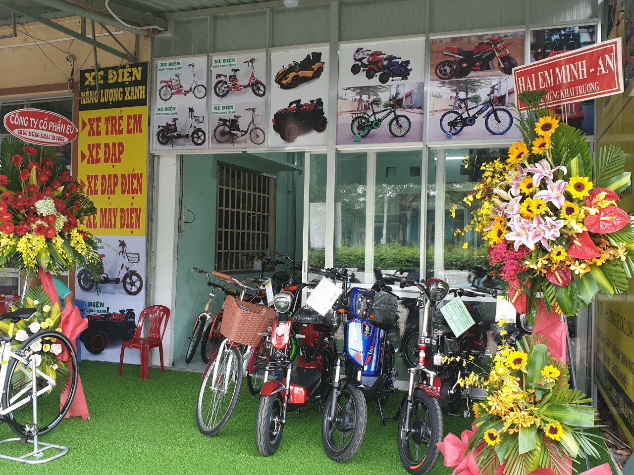 Khai trương địa lý uỷ quyền Xe Điện Năng Lượng Xanh tại Bình Dương