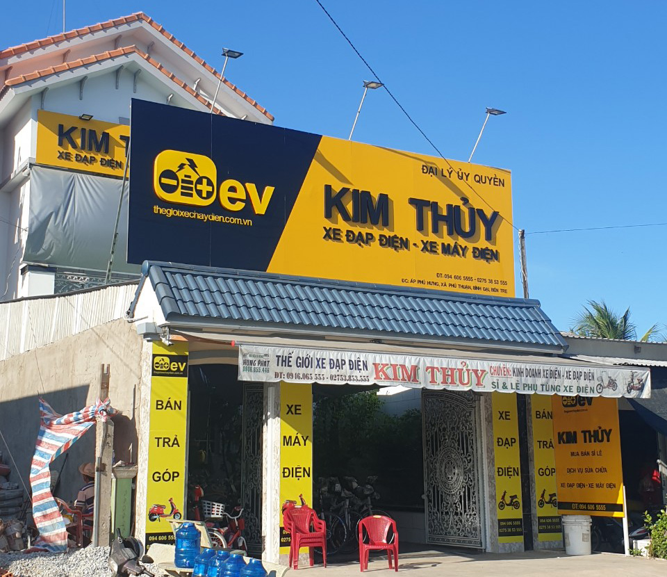Kim Thủy chuyên cung cấp các dòng xe điện chính hàng từ thương hiệu EV