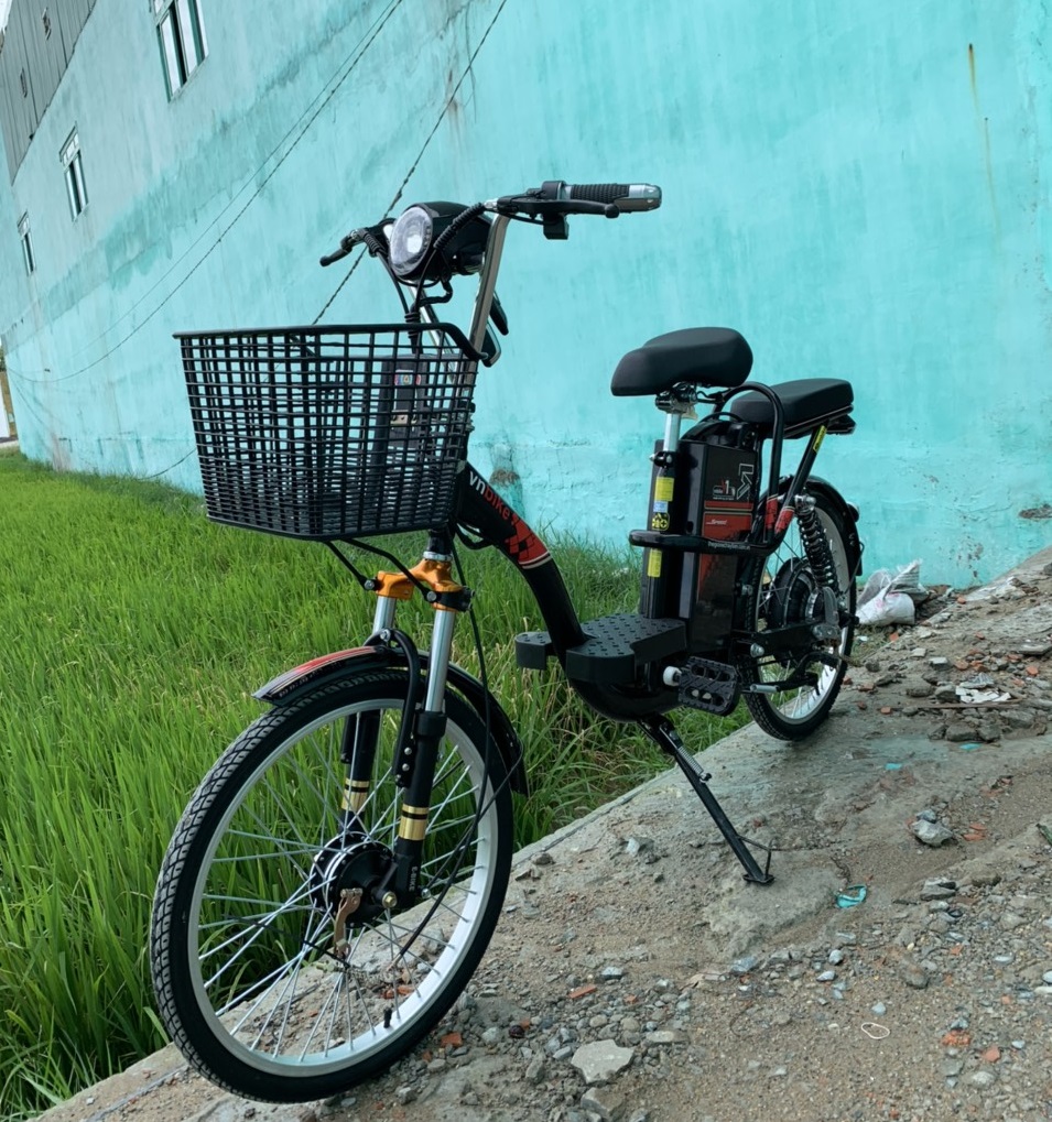 Chỉ 8.450.000đ bạn đã sở hữu được chiếc xe đạp điện Vnbike V1 22inch Plus