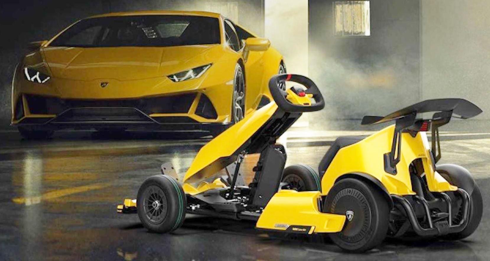 Xe điện Xiaomi Ninebot GoKart Pro Lamborghini Edition có diện mạo giống siêu xe Lamborghini