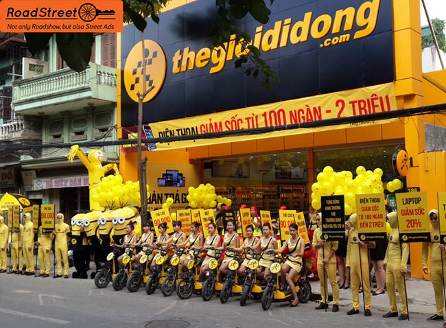 Mừng khai chương cửa hàng mới, Thegioididong tổ chức Roadshow xe đạp điện
