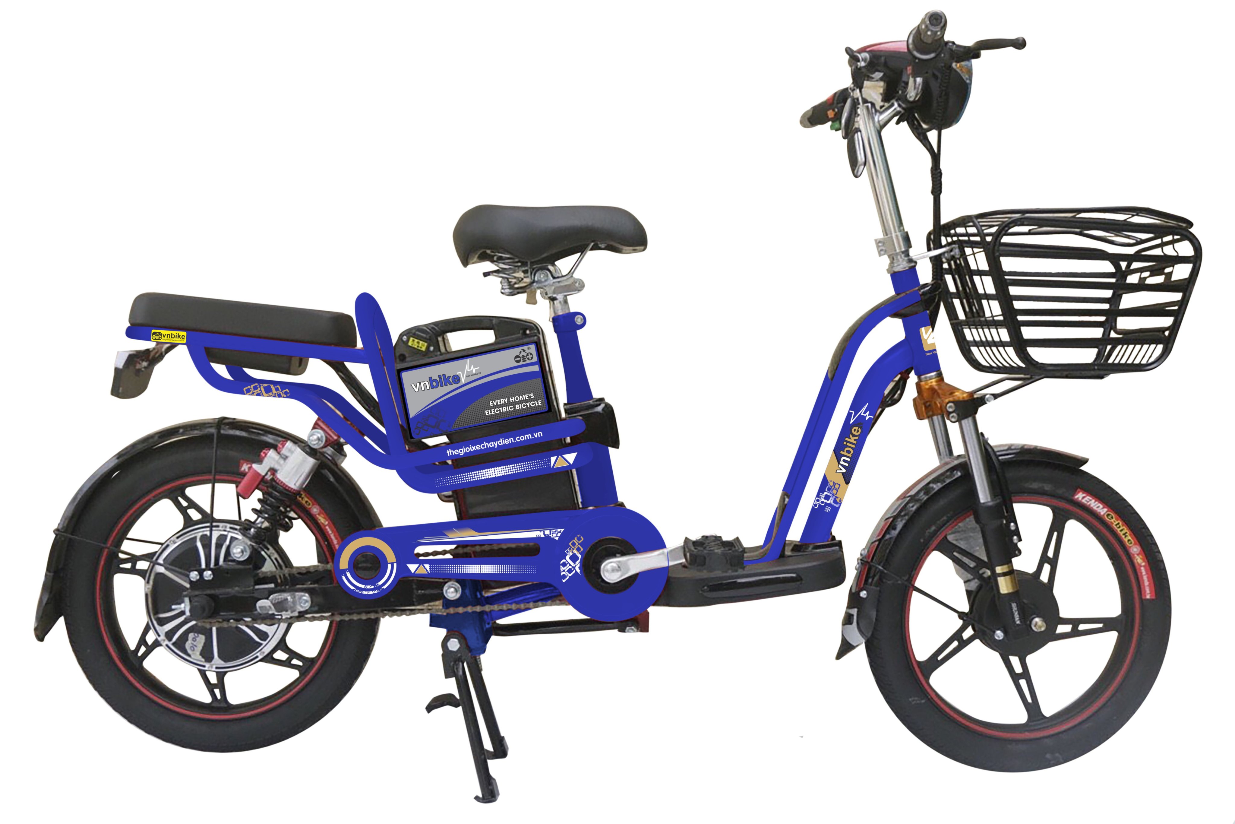 Vnbike V4 xanh dương mạnh mẽ