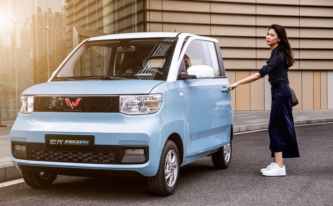 Wuling Hongguang Mini EV được bán với giá khoảng 96,6 triệu đồng