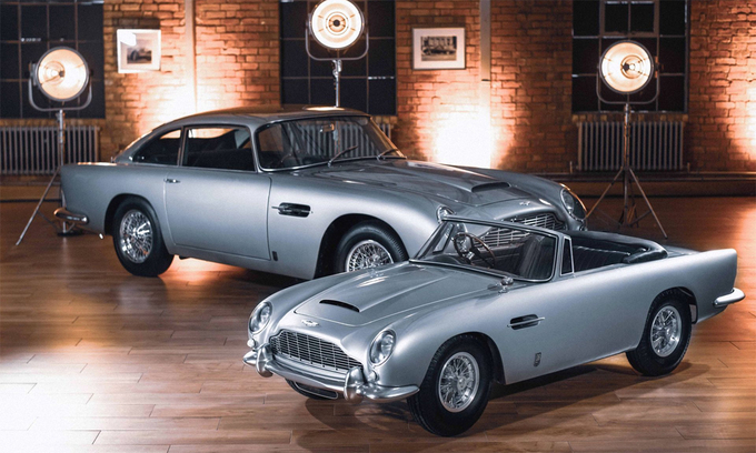 Aston Martin DB5 Junior - Phiên bản thu nhỏ bằng 2/3 mẫu xe điện thật