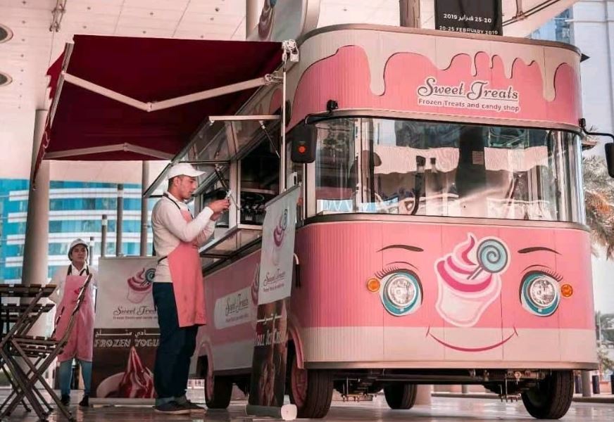 Xe bán hàng lưu động Sweet Treats sở hữu thiết kế hiếm có khó tìm