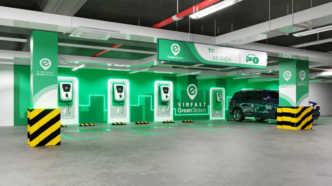 Quy mô phát triển của các trạm sạc xe điện trong năm 2021