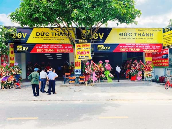 Đại lý ủy quyền xe điện Đức Thành chính thức khai trương vào ngày 30/4 Đại lý ủy quyền xe điện Đức Thành chính thức khai trương vào ngày 30/4
