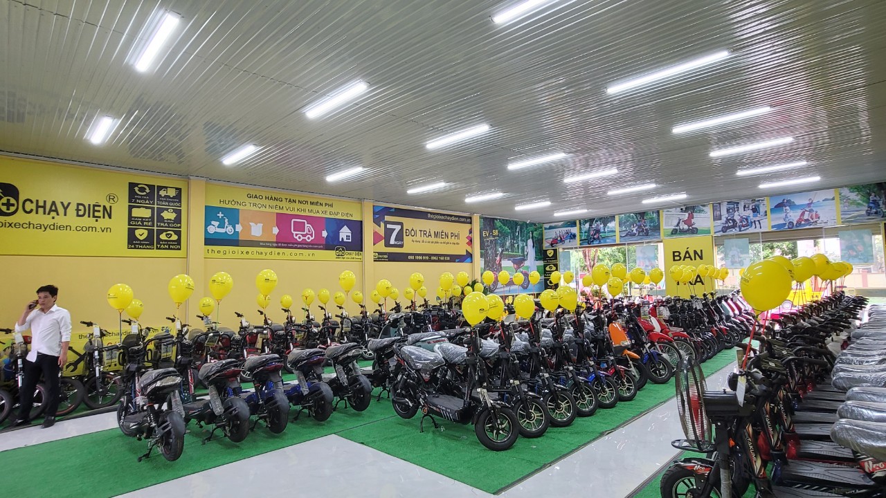 Mừng lễ khai trương cửa hàng Thế Giới Xe Chạy Điện tại Thanh Thủy, nhận quà siêu ưu đãi