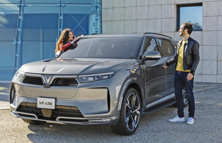 Ô tô điện VF-e36 mang nhiều tính năng vượt trội bất ngờ