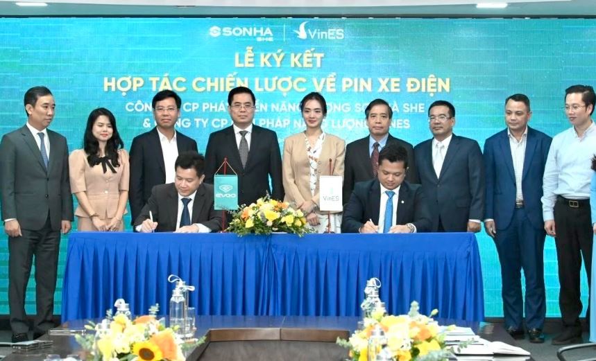 VinES và Sơn Hà sẽ cùng nhau phát triển các mẫu pin phù hợp với thiết kế của các mẫu xe Evgo trong thời gian sắp tới