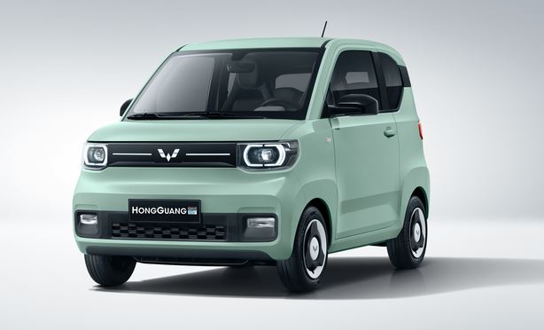 Mẫu xe Wuling Hongguang Mini EV có giá khoảng 114 đến 346 triệu đồng tại Trung Quốc
